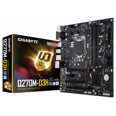 

Материнская плата GIGABYTE GA-Q270M-D3H
