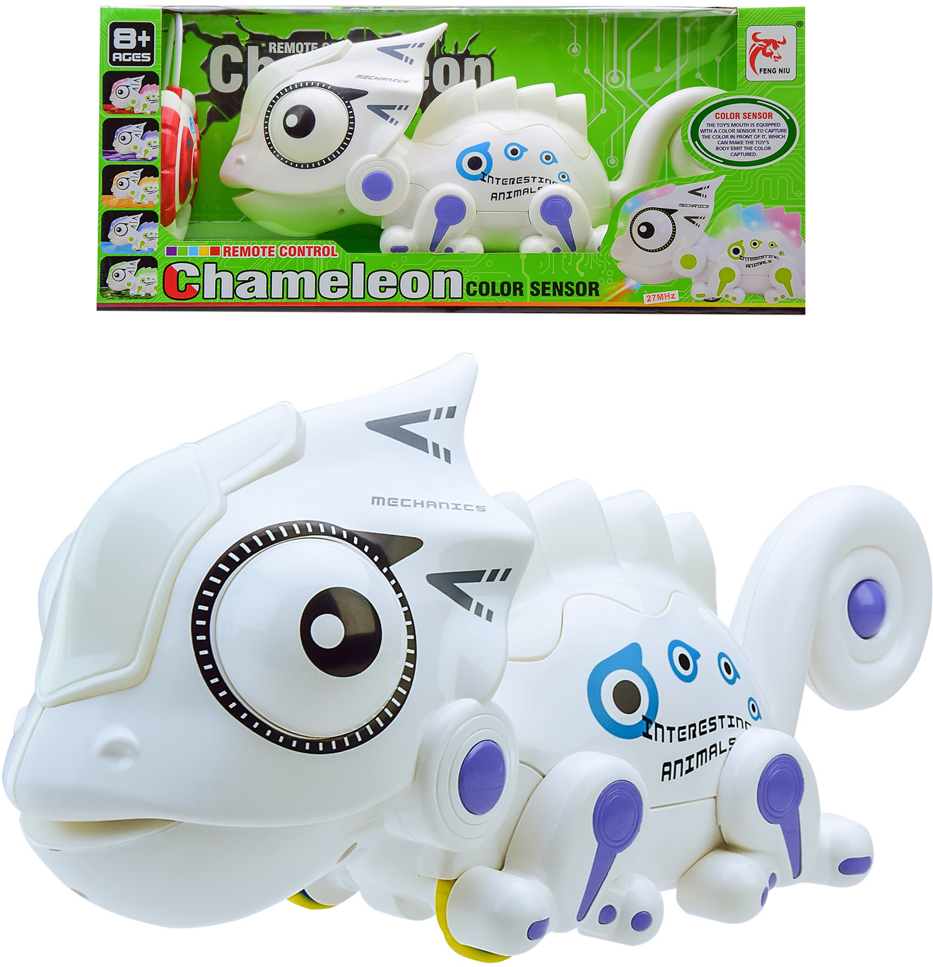

Игрушка на радиоуправлении No Name Хамелеон (FN955)