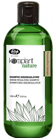 Акція на Шампунь для регулирования жирности волос Lisap Keraplant Nature Sebum-regulating shampoo 1000 мл (1100490000012) від Rozetka UA