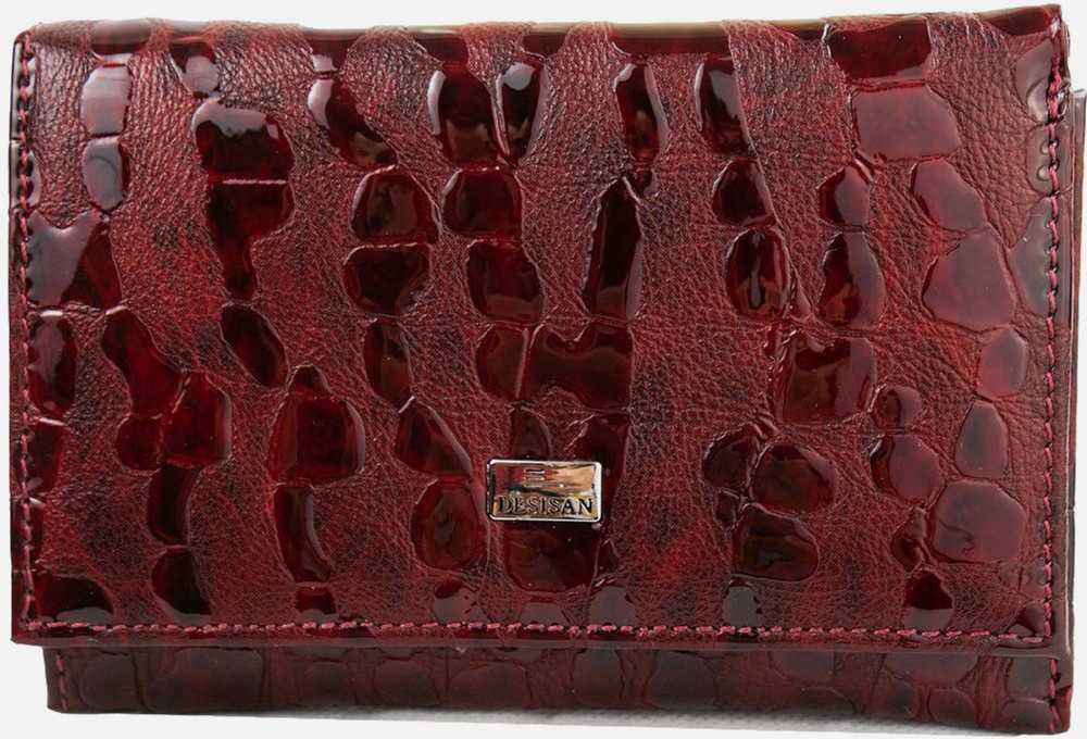 

Женский кошелек кожаный Desisan SHI305-801 Бордовый