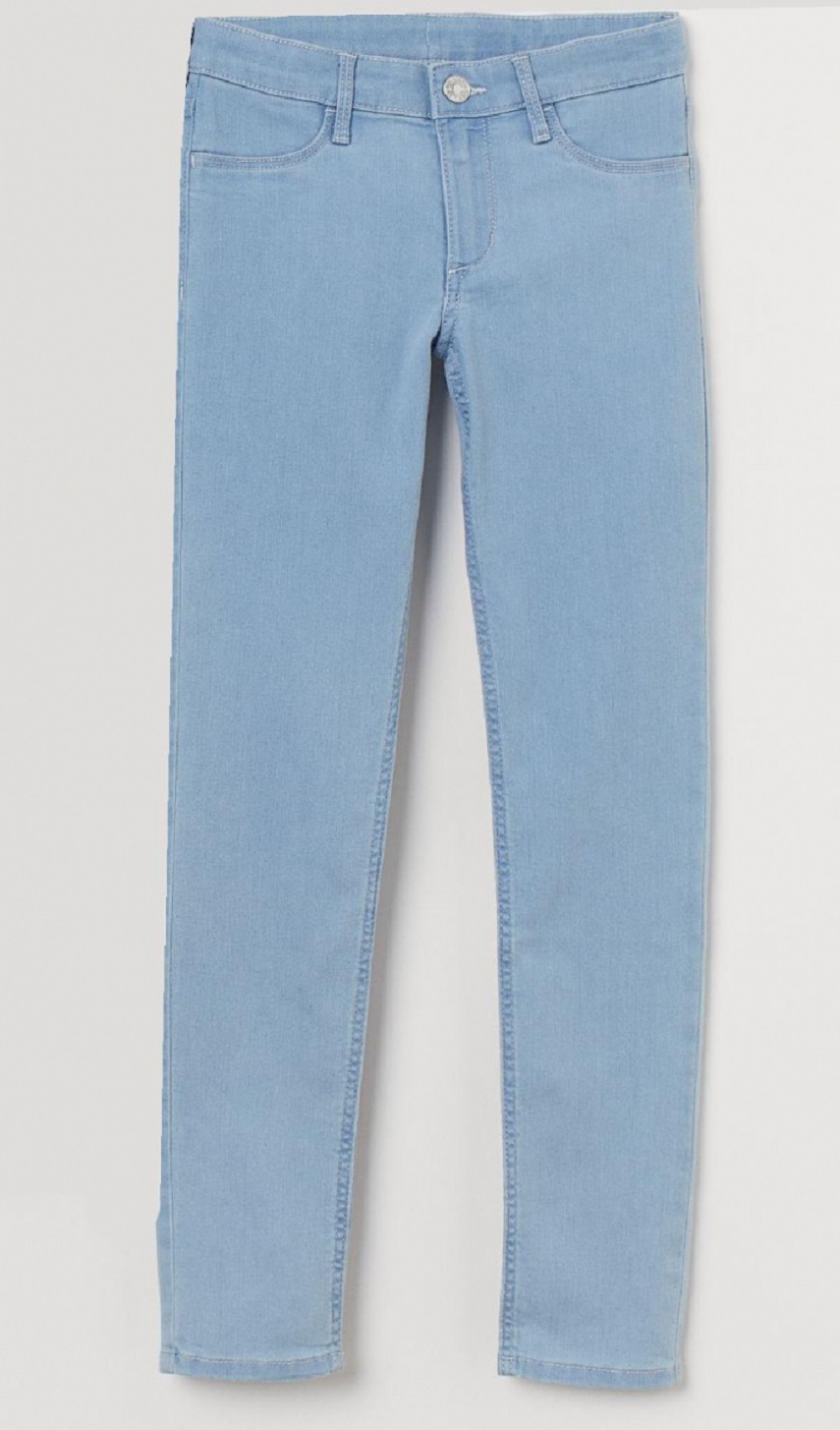 

Джинсы H&M 0772852 1 164 см Голубой (hm_2000001729106)