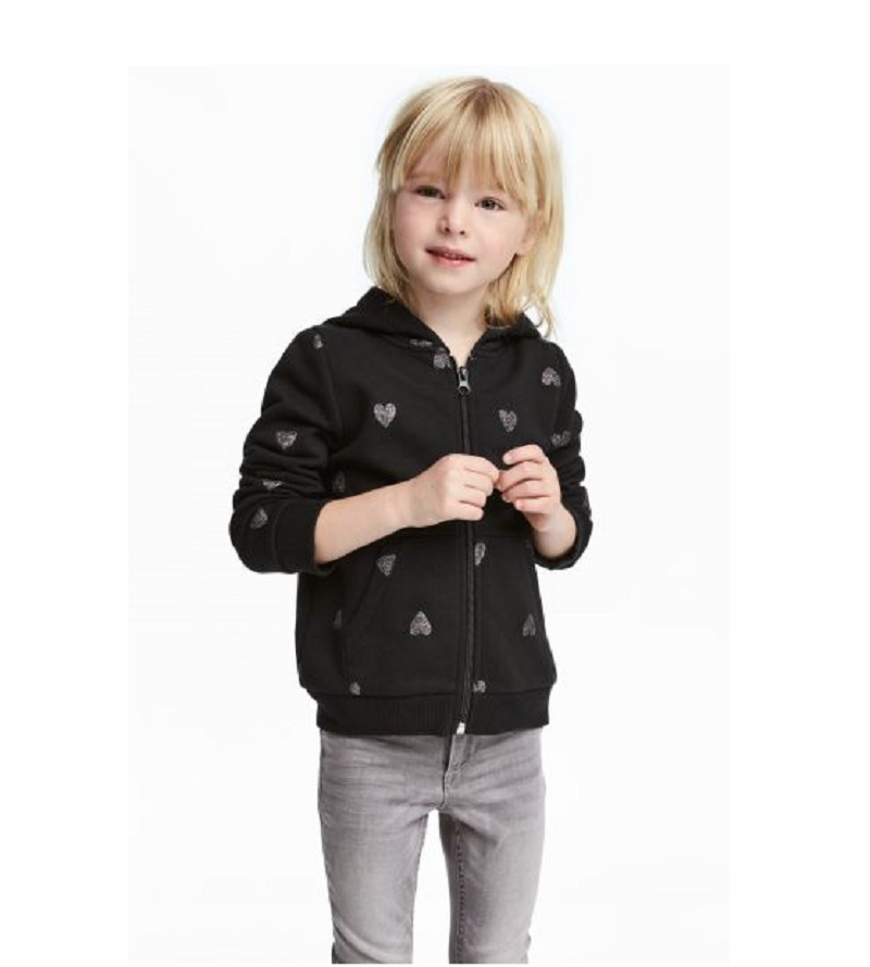

Толстовка H&M 0508933 6 122-128 см Черная