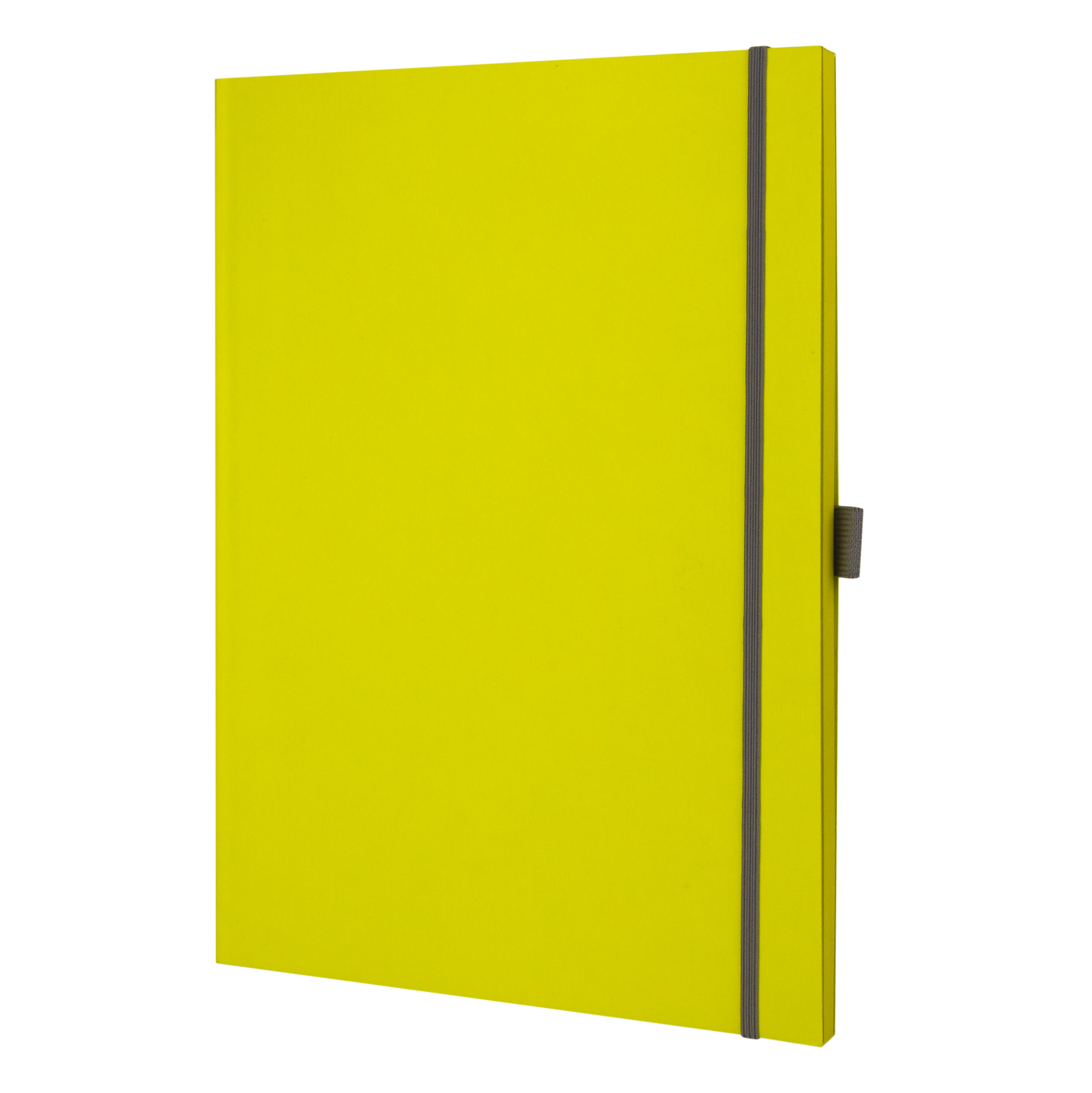

Записная книга Qbook 14 x 20 см 192 страницы в клетку Лимонная с карманом