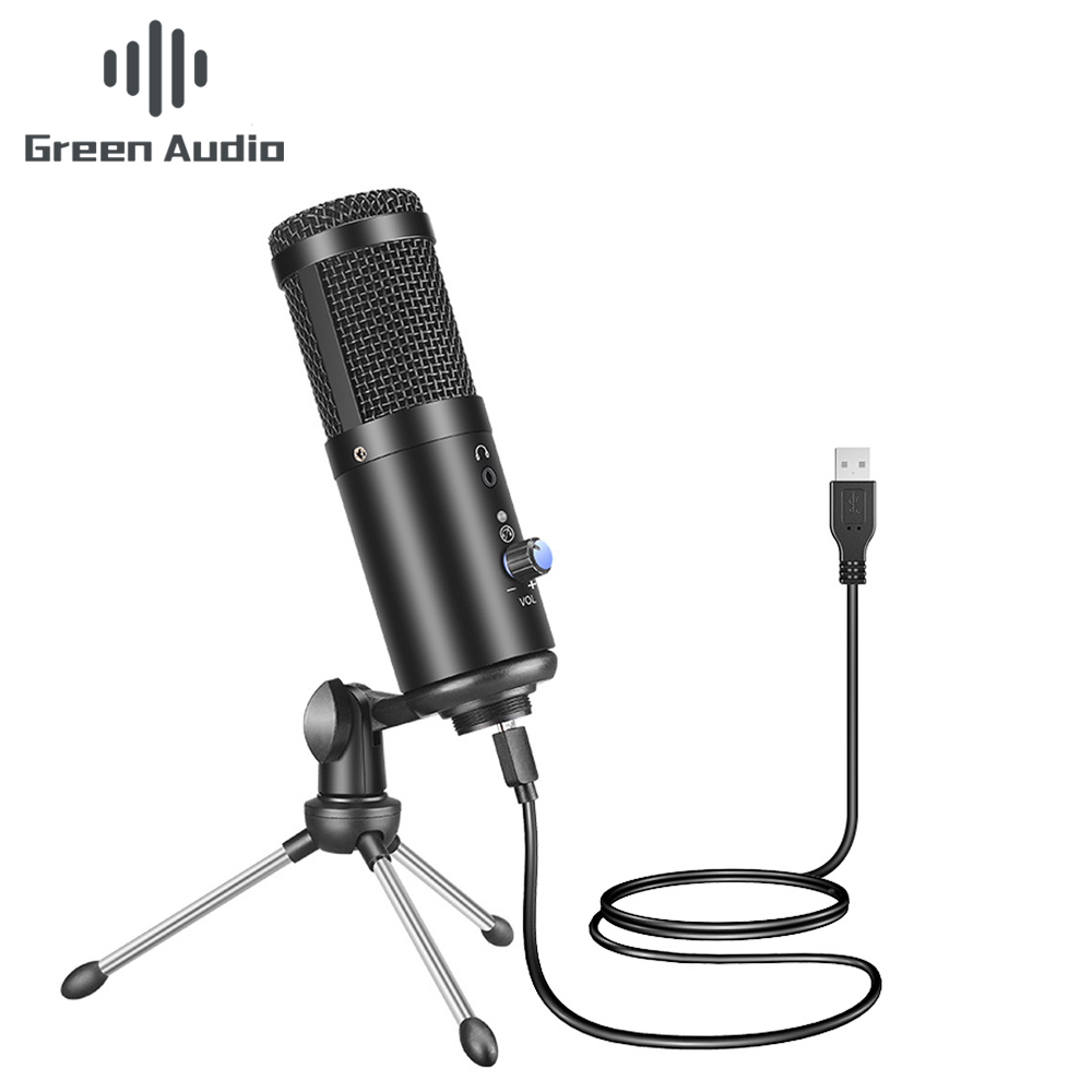 

Конденсаторный USB микрофон Green Audio GAM-A6 Black