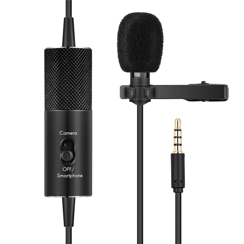 

Петличный конденсаторный микрофон Soncm R955S Black