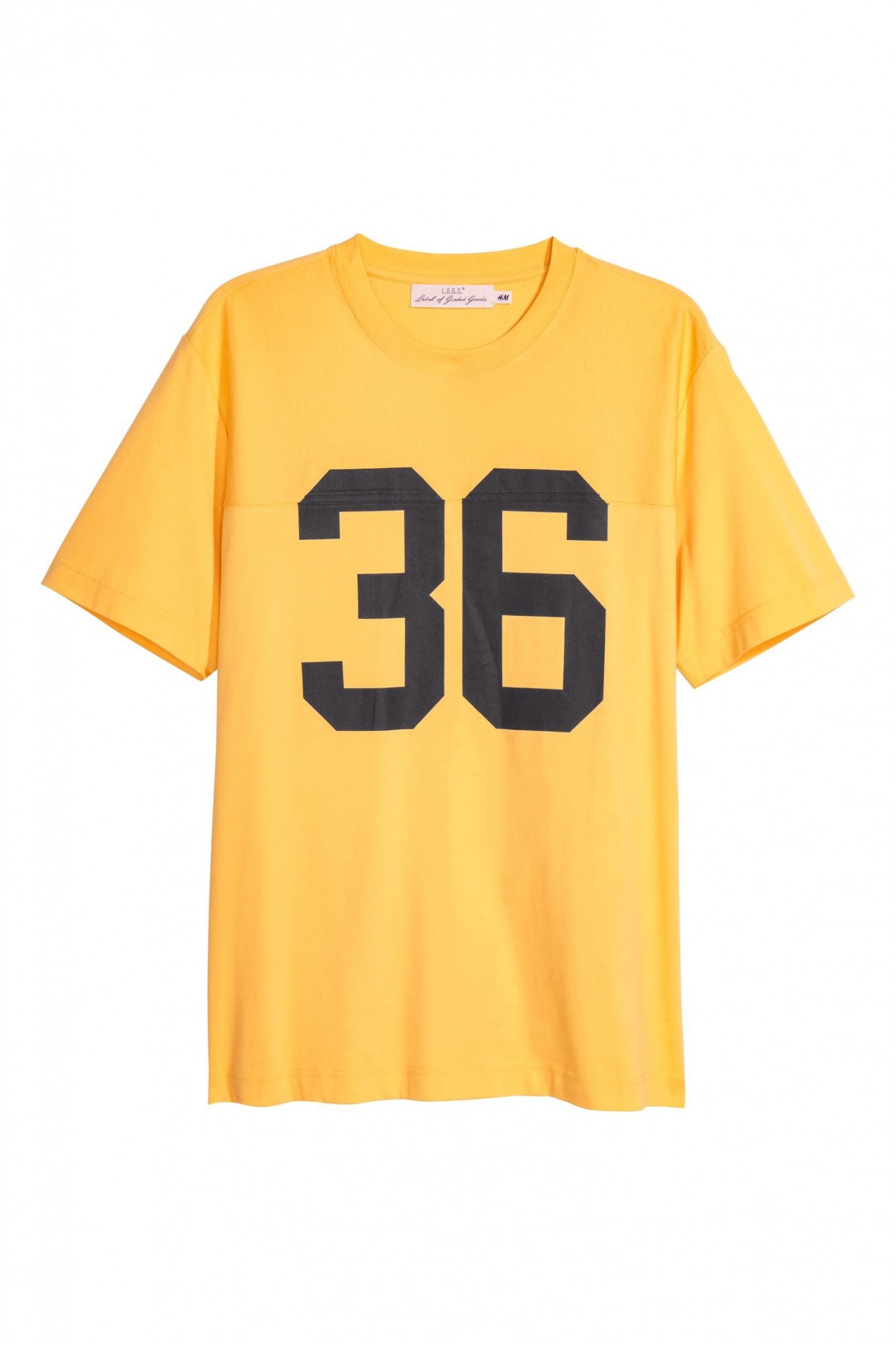 

Футболка H&M XS желтый 4566346RP21