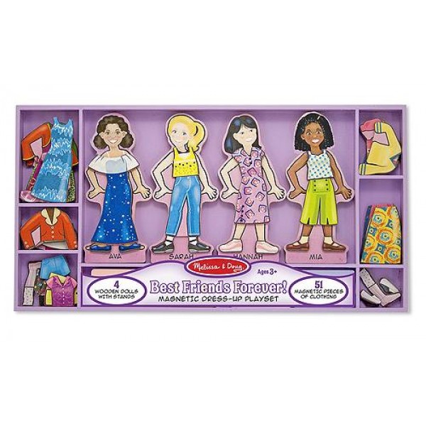 

Магнитная одевалка Друзья навсегда Melissa & Doug