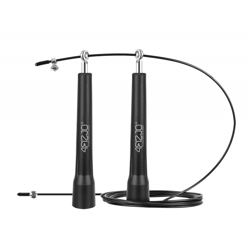 

Скакалка скоростная для кросфита 4Fizjo Standard+ Black, код: 4FJ0183