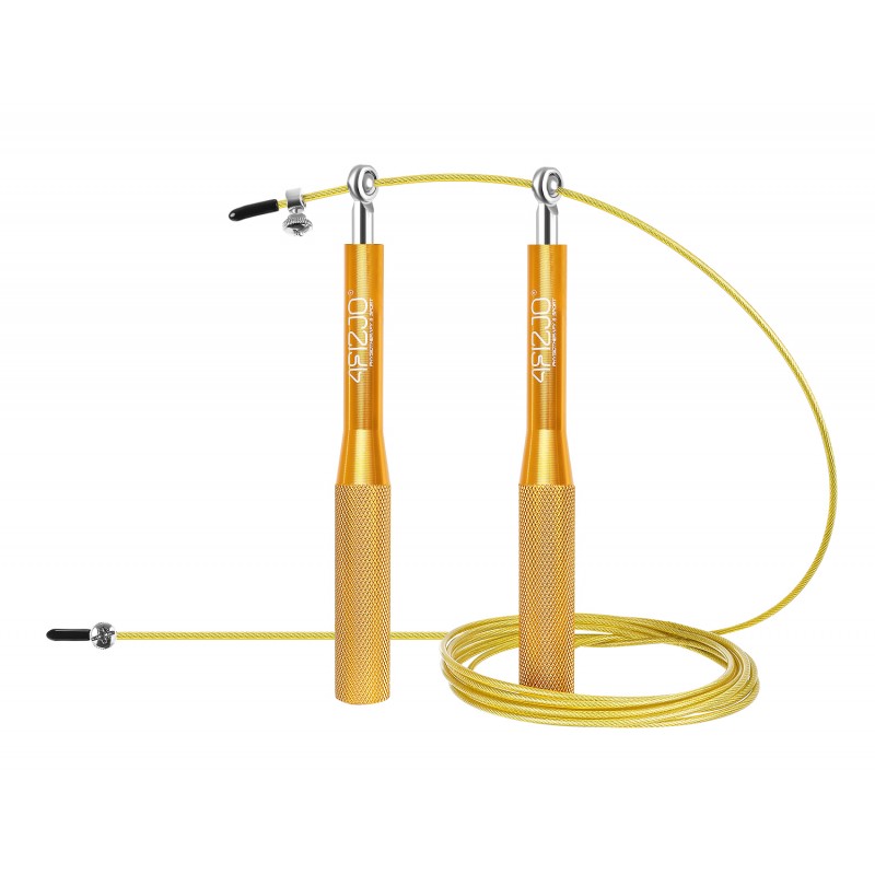 

Скакалка скоростная для кросфита 4Fizjo Speed Rope Gold, код: 4FJ0185
