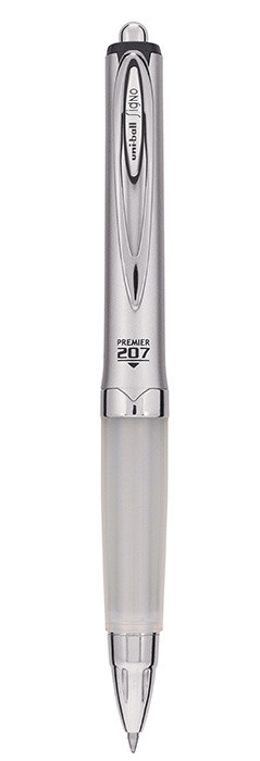 

Ручка гелевая Uni uni-ball Signo серебро 0,7мм (UMN-207GG.Silver)
