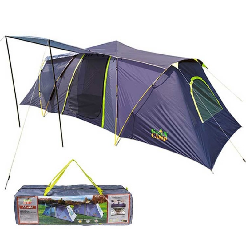 

Палатка 6-местная GreenCamp 920 автомат, код: GC920-WS