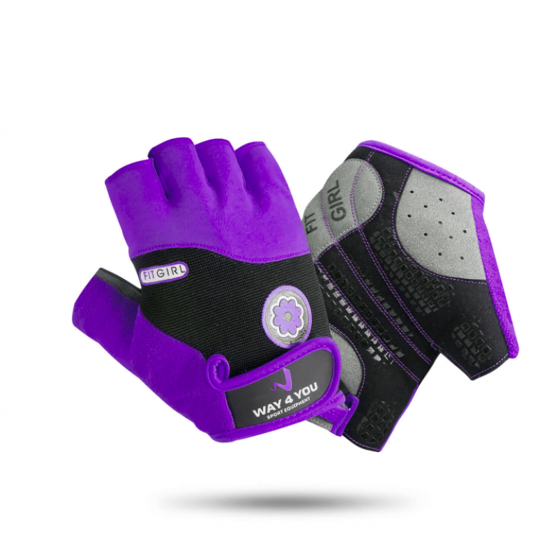 

Перчатки для фитнеса женские Way4you Purple, код: 1031-WA