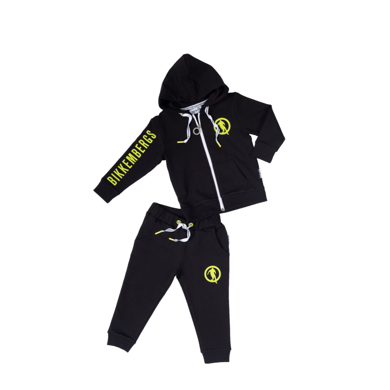 

Спортивный костюм с яркими накатами BIKKEMBERGS 164 см Черный 0289/001