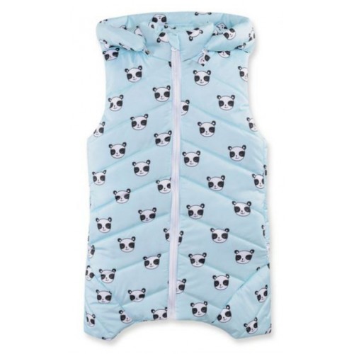 

Жилетка Bubon Panda Голубая 98 рост 1015c98