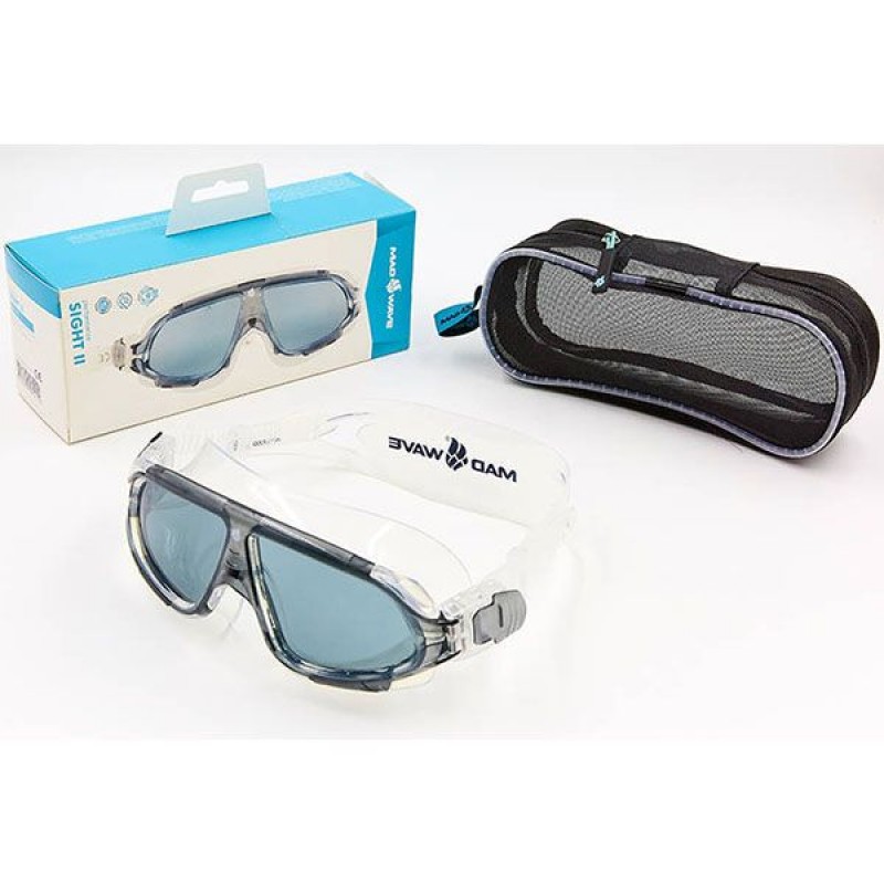 

Очки-полумаска для плавания MadWave Sight II, код: M046301