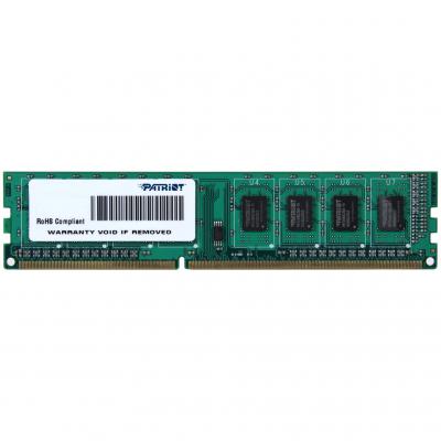 

Модуль памяти для компьютера DDR3L 4GB 1600 MHz Patriot (PSD34G1600L81)