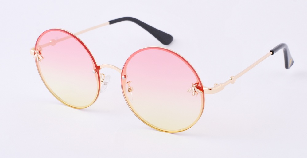 

Солнцезащитные очки 1808 pink-yellow розовые, желтые, разноцветные