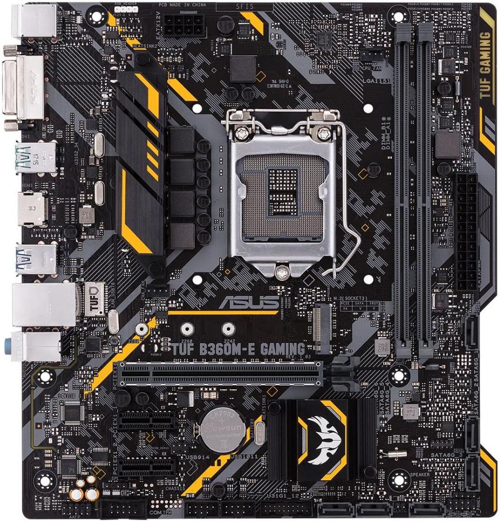 

Материнская плата Asus TUF B360M-E GAMING (s1151, Intel B350)