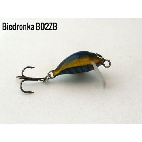 

Воблер Taps Biedronka 1,5г / 2,5см / 0-0,1м (BD2ZB)