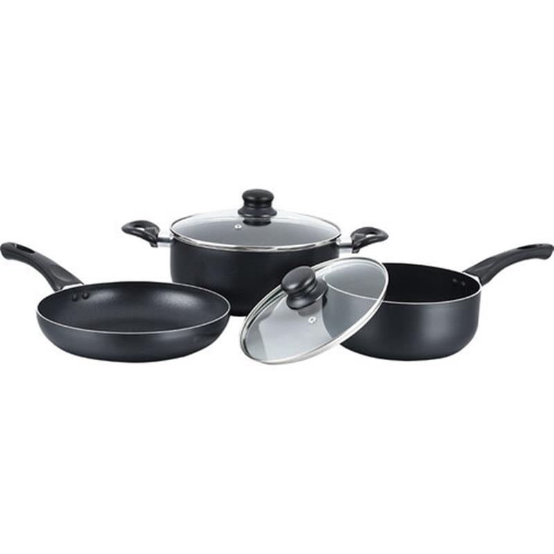 

Набор посуды Gusto GT-2405/2 Black 5 предметов