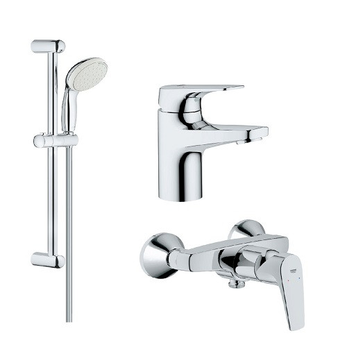 

Набор смесителей GROHE BauFlow 121630S 23632000+23752000+27598001