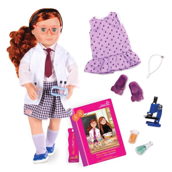 

Набор Our Generation DELUXE Кукла-двойник Сиа с книгой BD31113ATZ