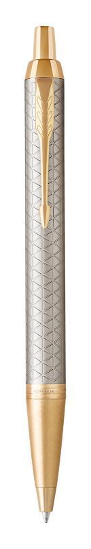 

Шариковая ручка Parker IM 17 Premium Warm Silver GT BP 24 132