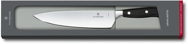 

Кухонный нож Victorinox Forged Chef's Grand Maitre 20см с чёрной ручкой (GB) (77403.20G)
