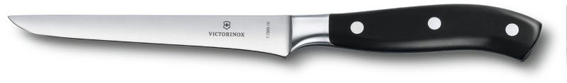 

Кухонный нож Victorinox Forged Boning Grand Maitre 15см с чёрной ручкой (GB) (77303.15G)
