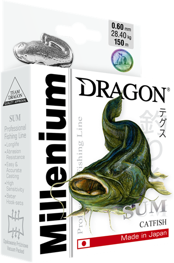 

Леска рыболовная Dragon Millenium Sum 200м / 0,5мм / 21,25кг (PDF-32-12-950)