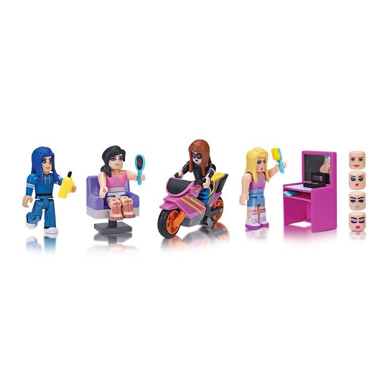 

Игровая коллекционная фигурка Jazwares Roblox Mix &Match Set Stylz Salon: Makeup W2, набор 4 шт. (19863R)