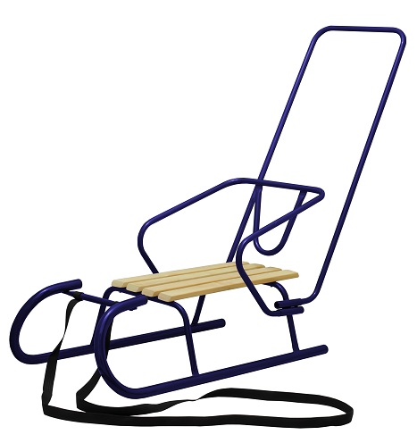 

Санки зимние Снежок синие Snower (4820211100476BLUE)