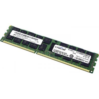 

Модуль памяти для сервера DDR3 16GB ECC RDIMM 1600MHz 2Rx4 1.35V CL11 MICRON (CT16G3ERSLD4160B)