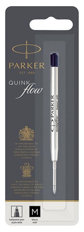 

Стержни Parker QuinkFlow шарик. черн. M блистер Parker 10 232BK