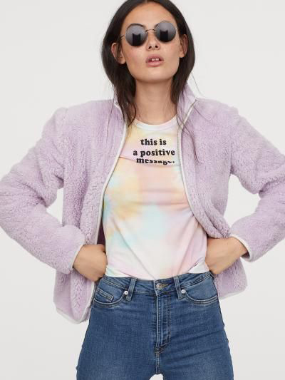 

Толстовка H&M 0740216-0 XS Сиреневая