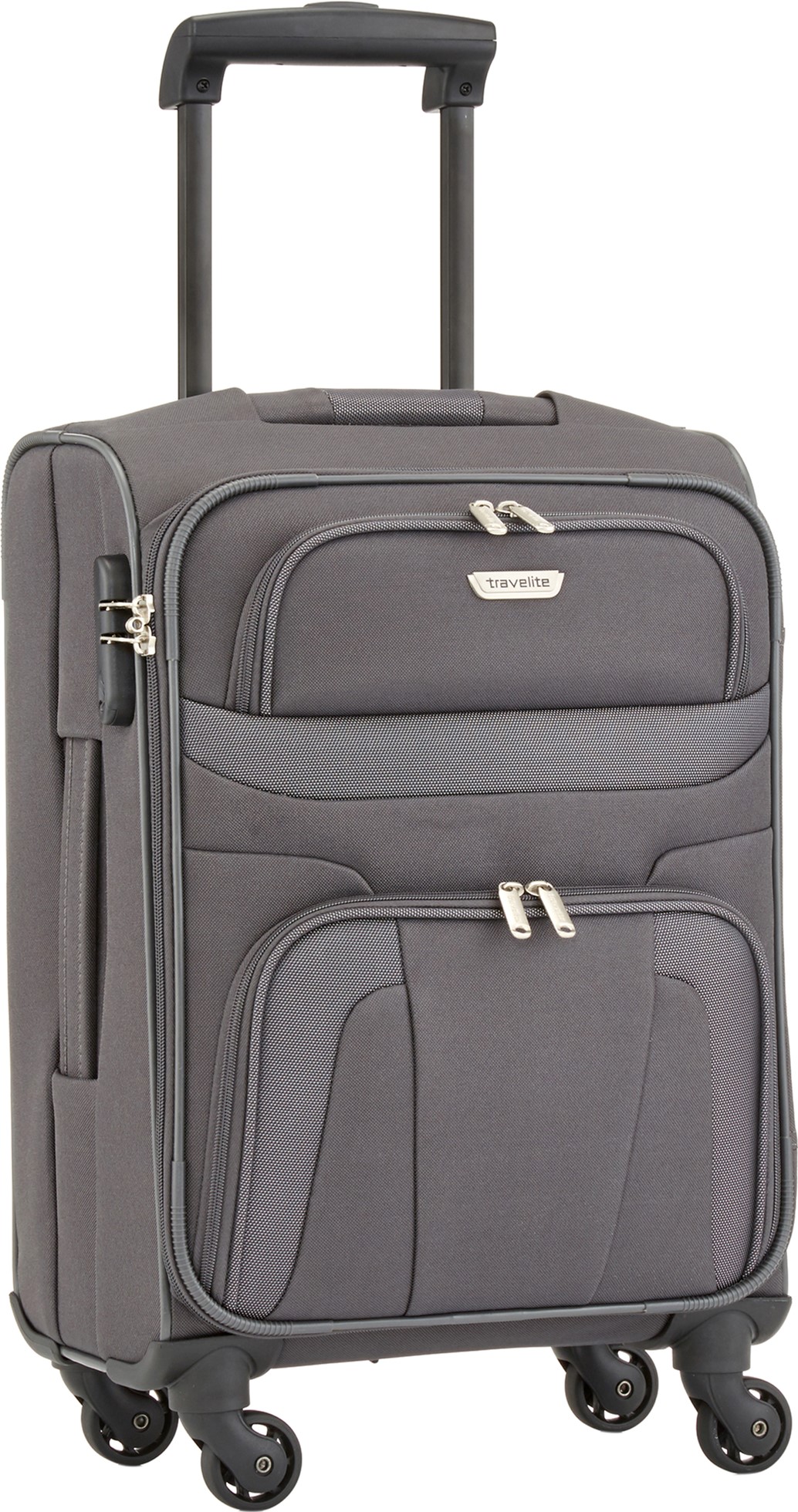 

Чемодан на 4 колесах Travelite Orlando S Маленький 36 x 54 x 20 см Серый (TL098547-04)