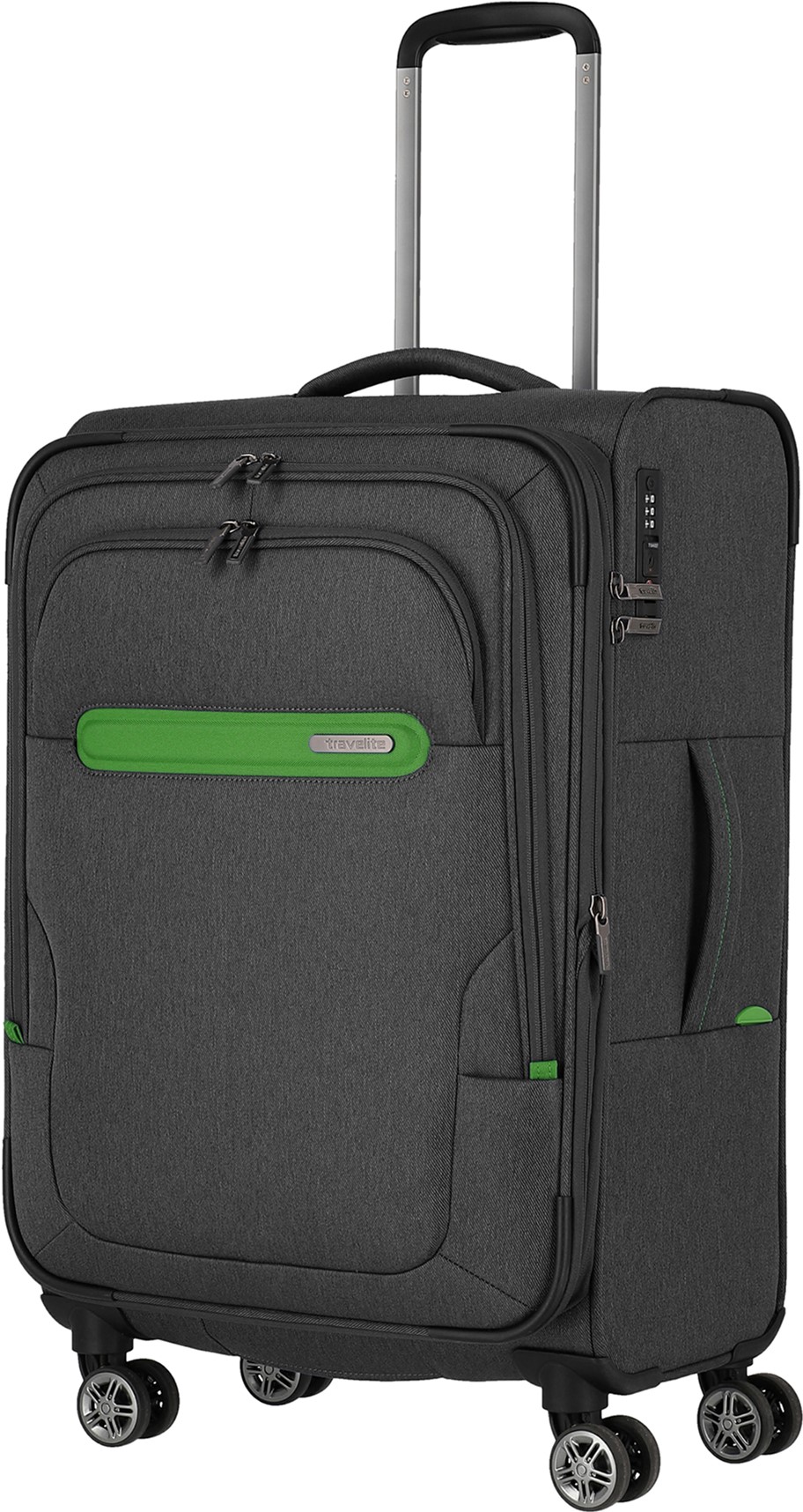 

Чемодан на 4 колесах Travelite Madeira M Средний 42 x 67 x 27 см Серый (TL092148-04)