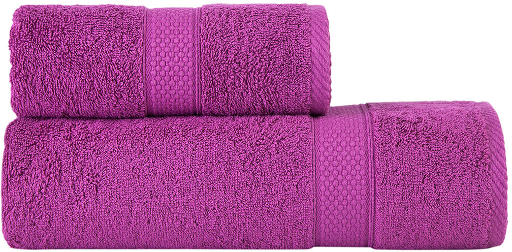

Махровое полотенце Arya Miranda Soft 100х150 Фуксия