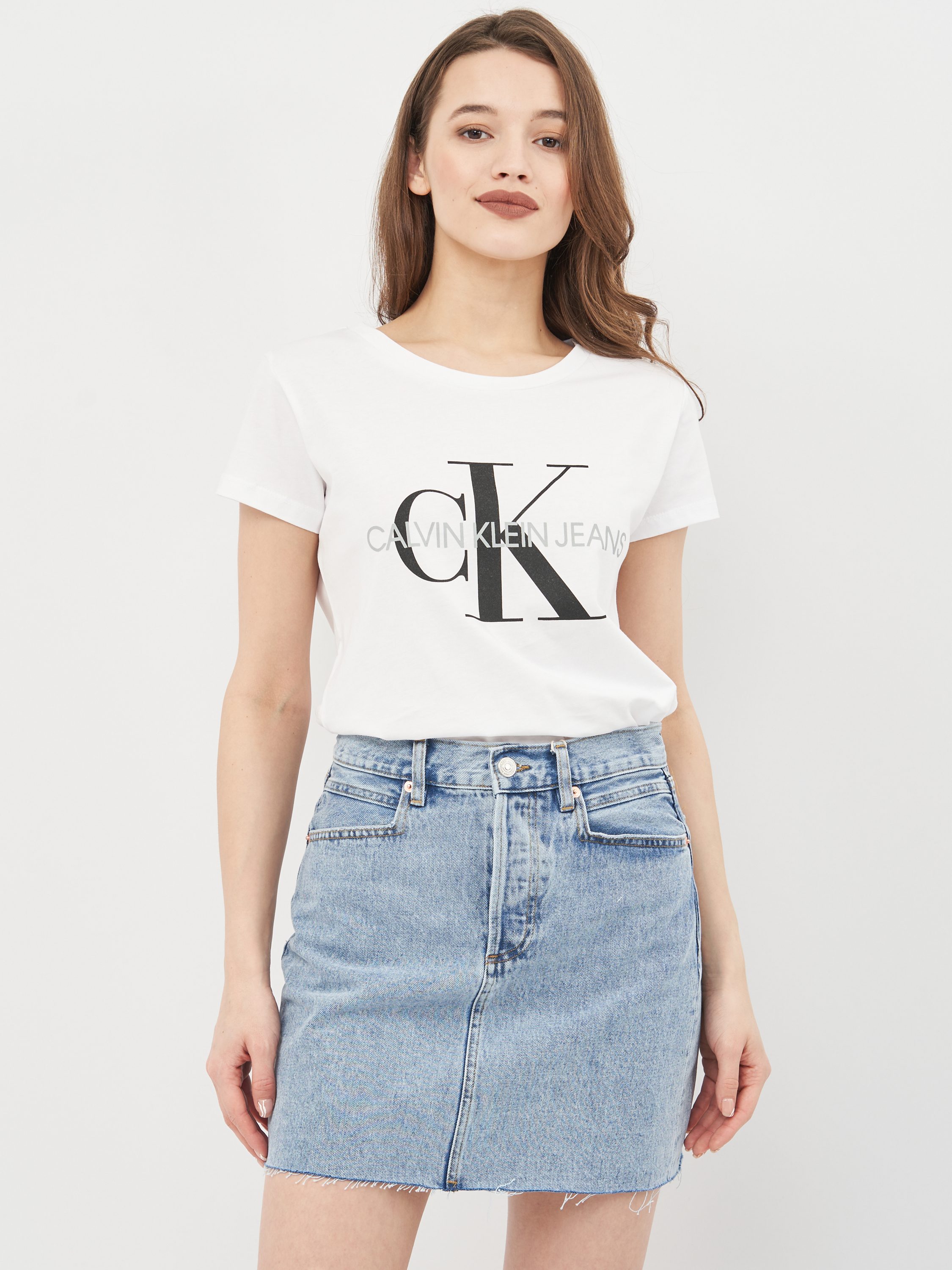 

Футболка Calvin Klein Jeans 10483.2  (46) Белая, Футболка Calvin Klein Jeans 10483.2 L (46) Белая