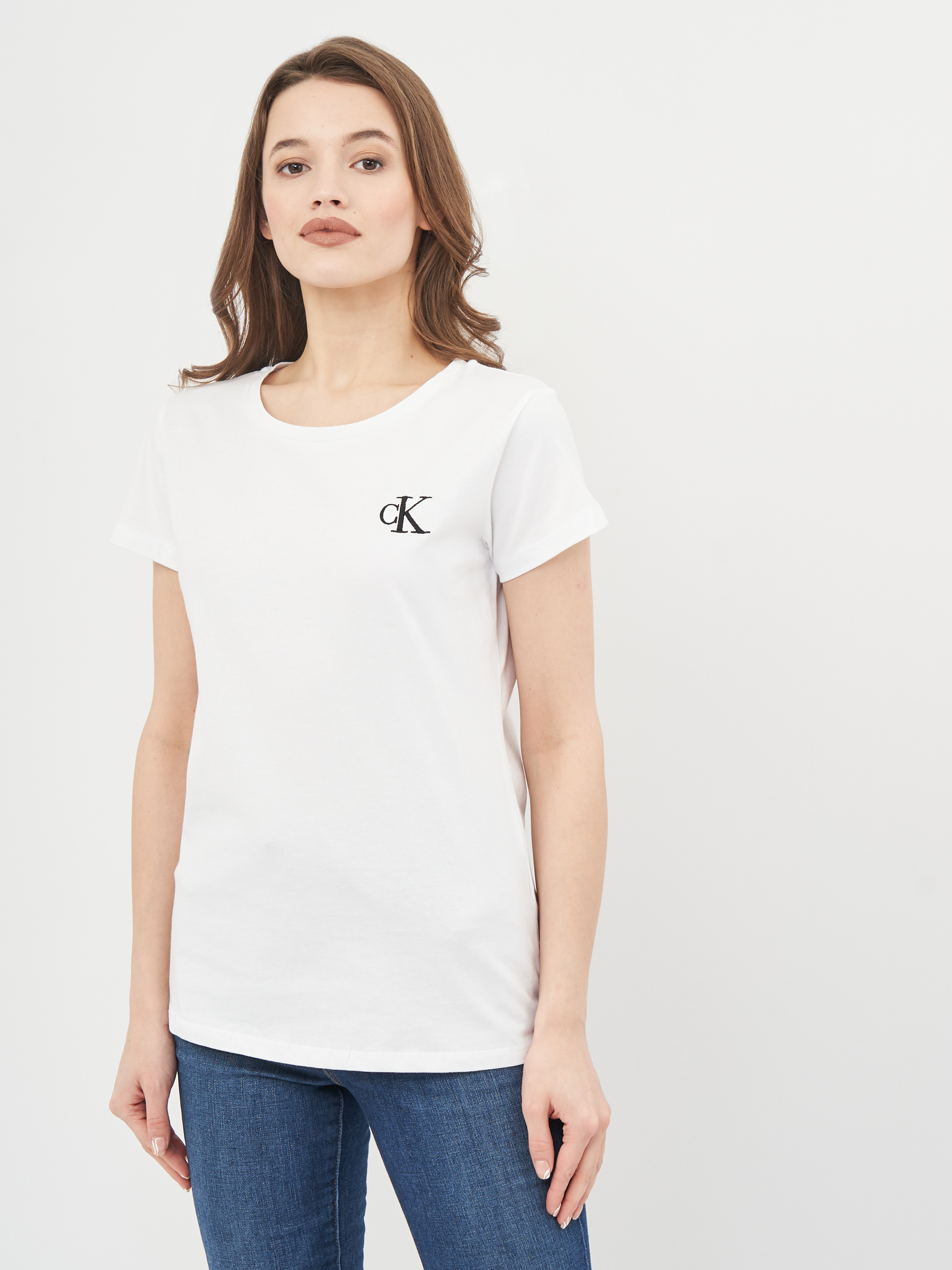 

Футболка Calvin Klein Jeans 10484.2  (48) Белая, Футболка Calvin Klein Jeans 10484.2 XL (48) Белая