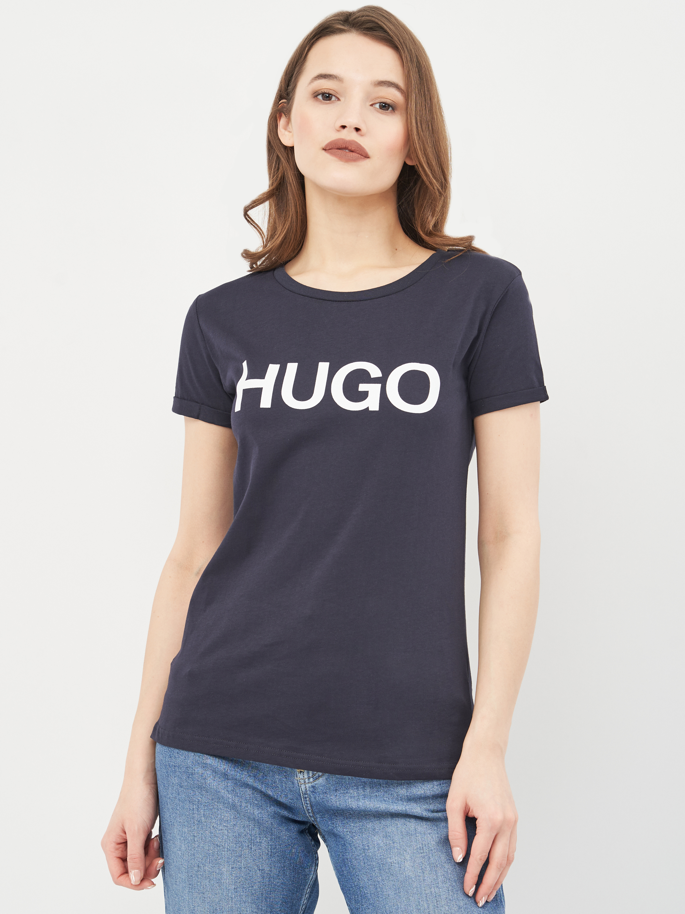 

Футболка Hugo Boss 10512.1 XL (48) Темно-синяя