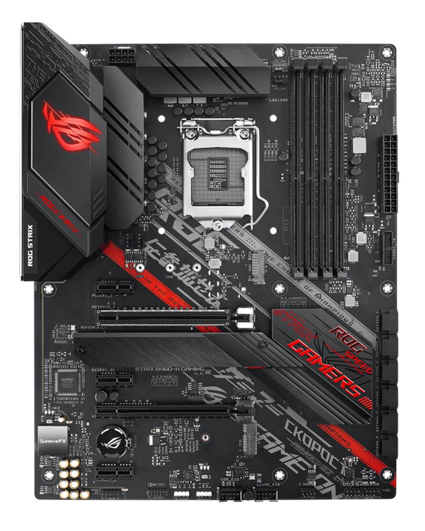 

Материнская плата ASUS ROG STRIX B460-H GAMING (LGA1200)