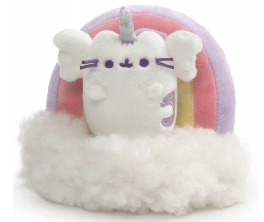 

Мягкая игрушка, талисман Кот Пушин Pusheen на радуге Оригинальная лицензия 7 x 5 x 3 см (6056304)