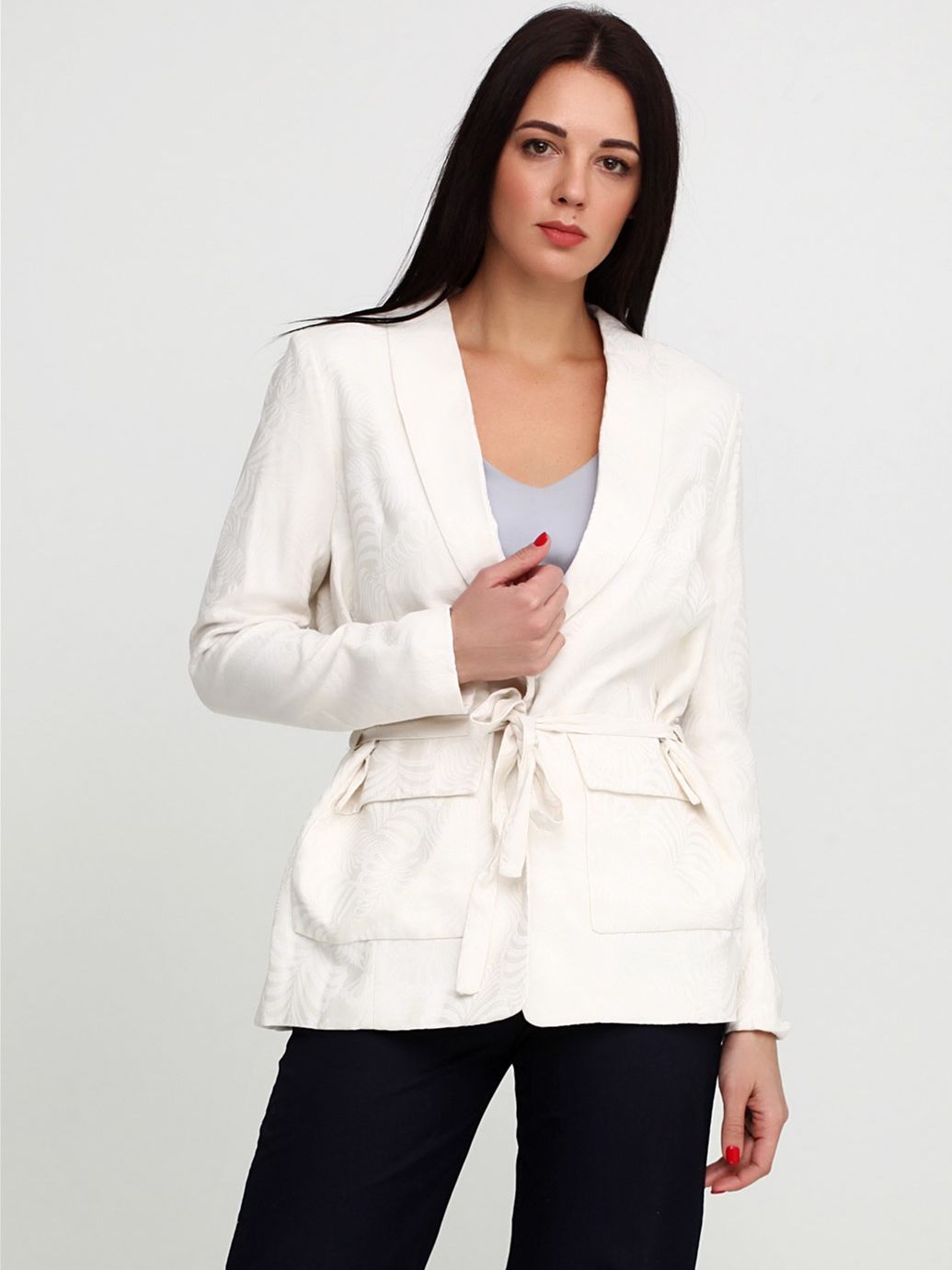 

Жакет H&M 5256945RP1  Кремовый, Жакет H&M 5256945RP1 36 Кремовый