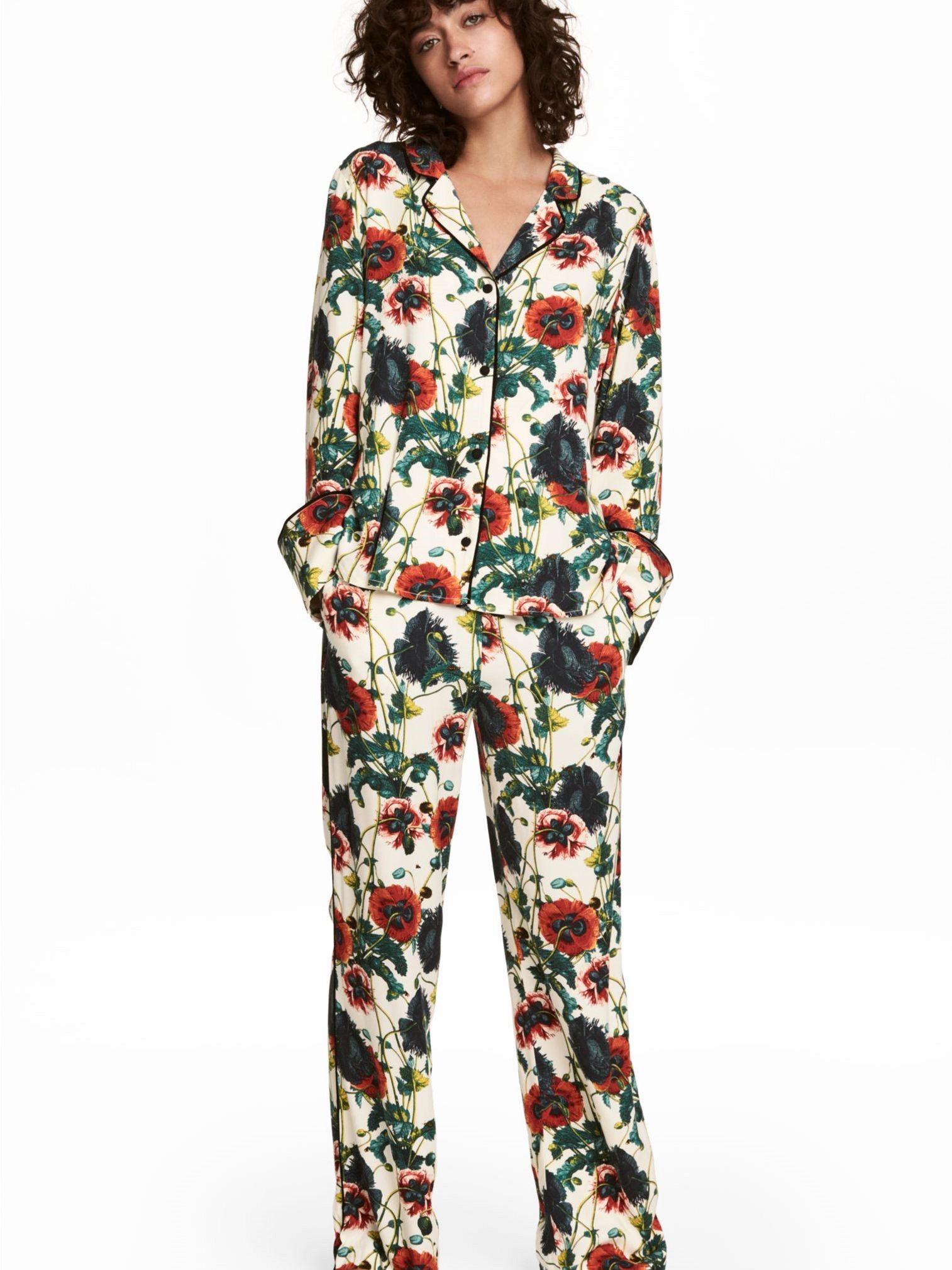 

Брюки H&M 5616756RP12 34 Молочные