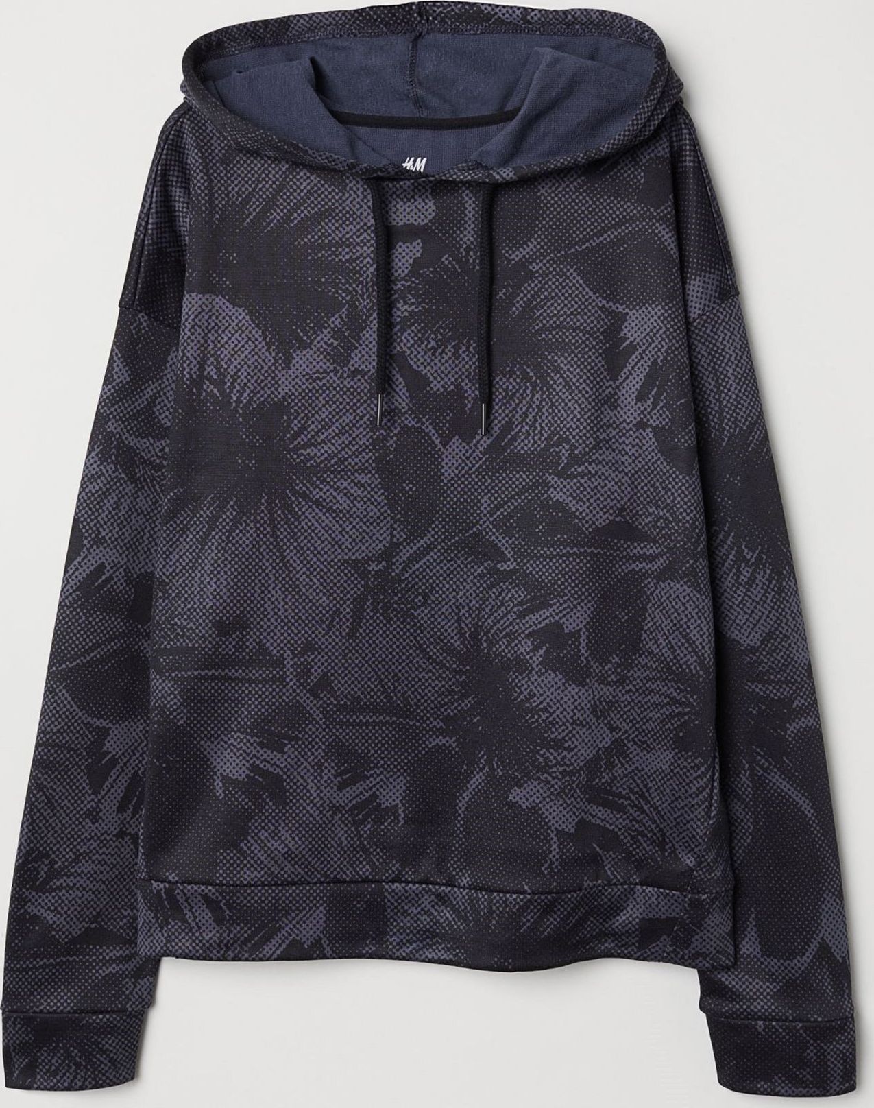 

Худи H&M 6187867RP21 M Черное с серым