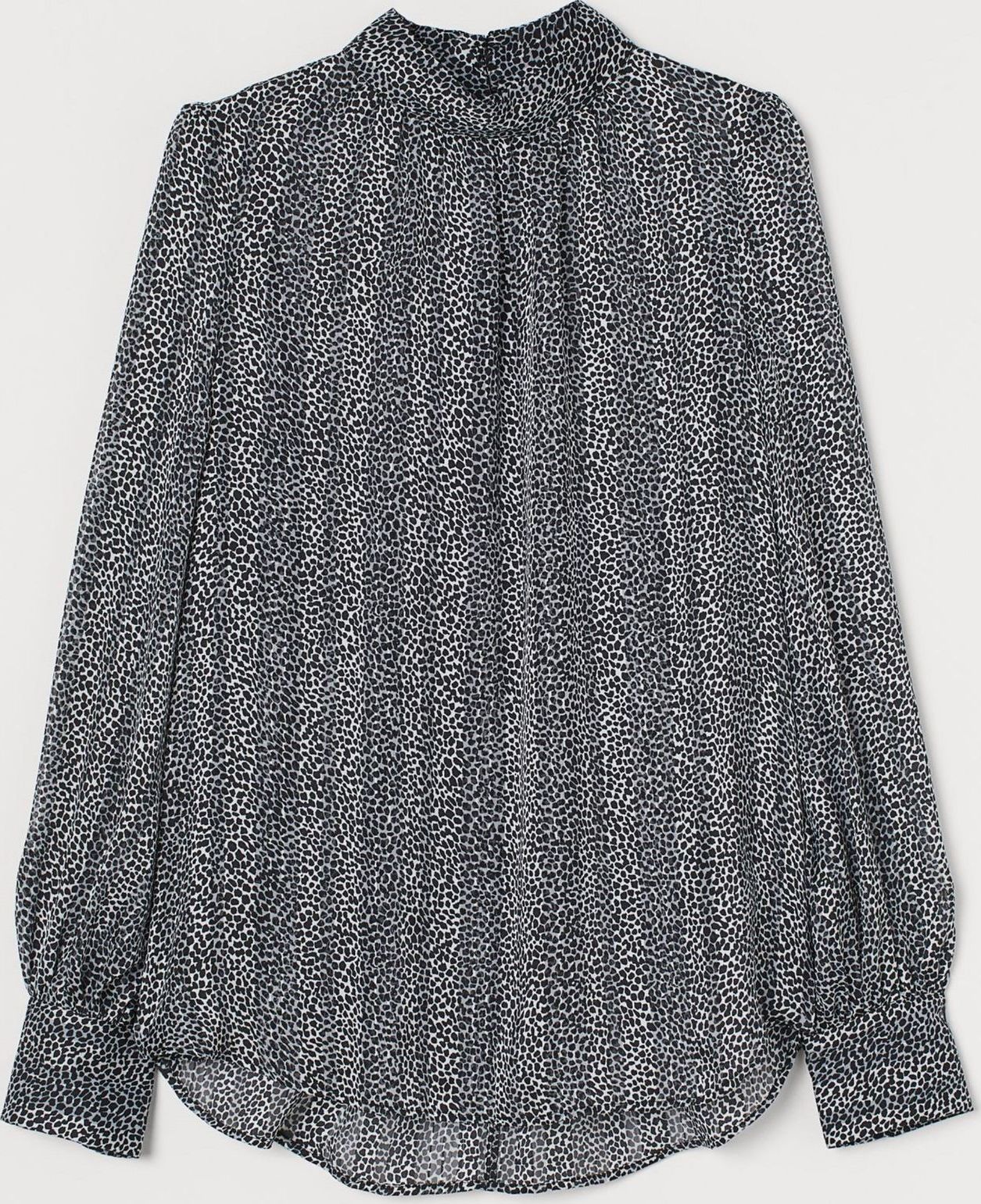 

Блузка H&M 8843192dm M Черная с белым