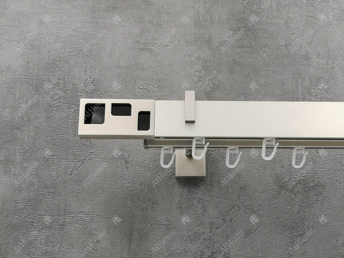 

Карниз Marcin Dekor Square line Фори/черный 320 см двойной Сталь матовая (кронштейн 9-13 см)