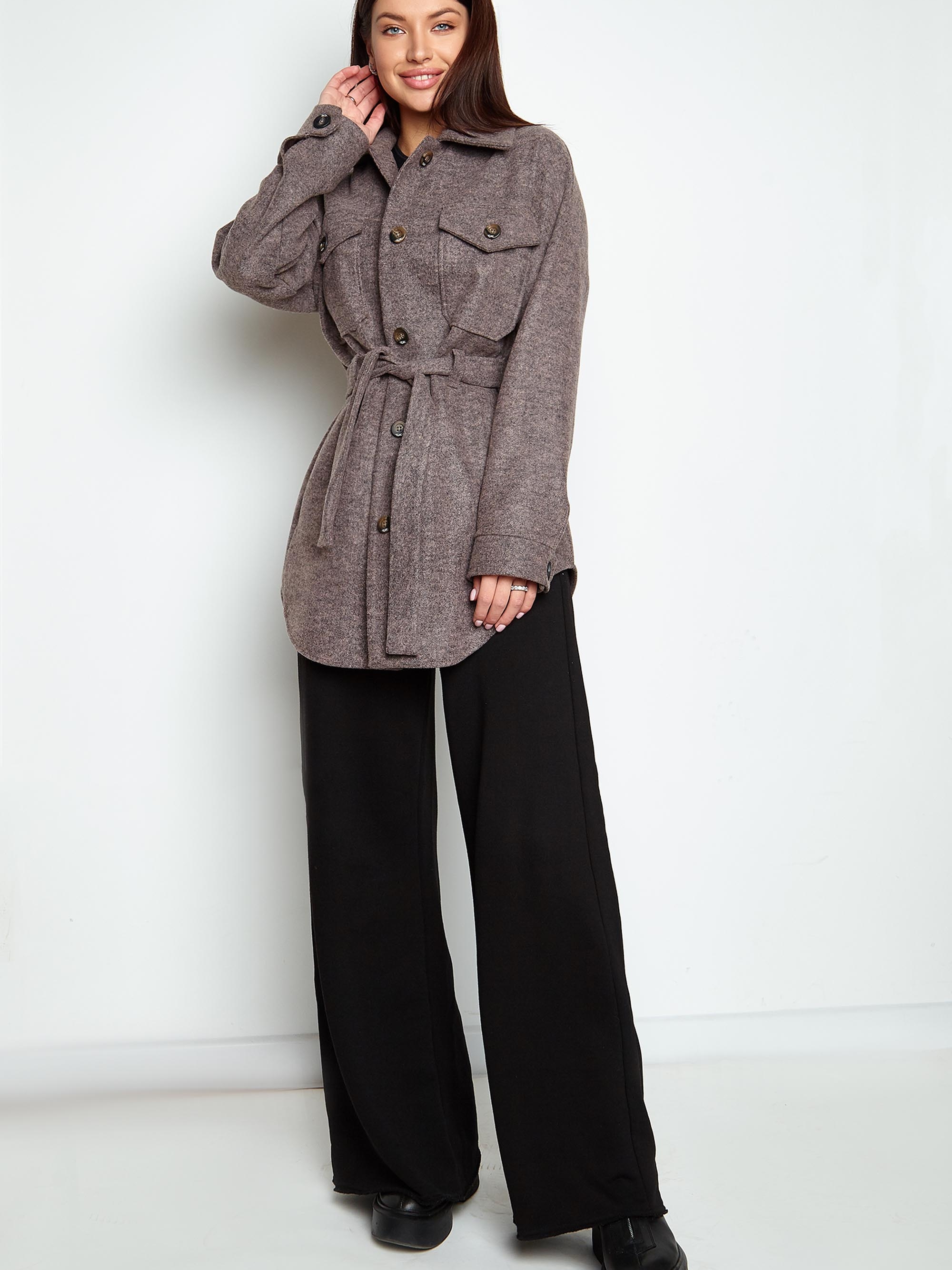 

Пальто Jadone Fashion Мираж S Лиловый
