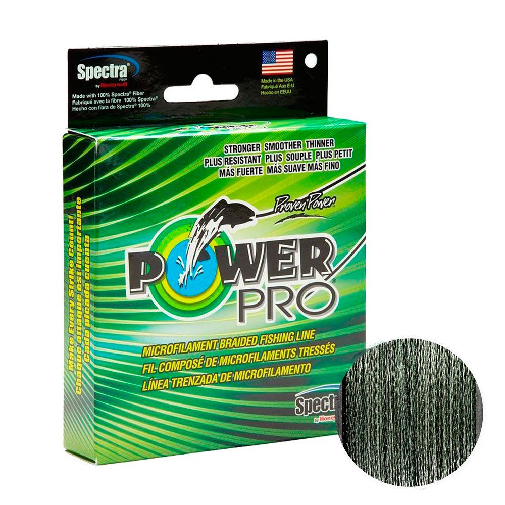 

Шнур Power Pro 135m Moss Green 0.15mm 20lb/9kg
